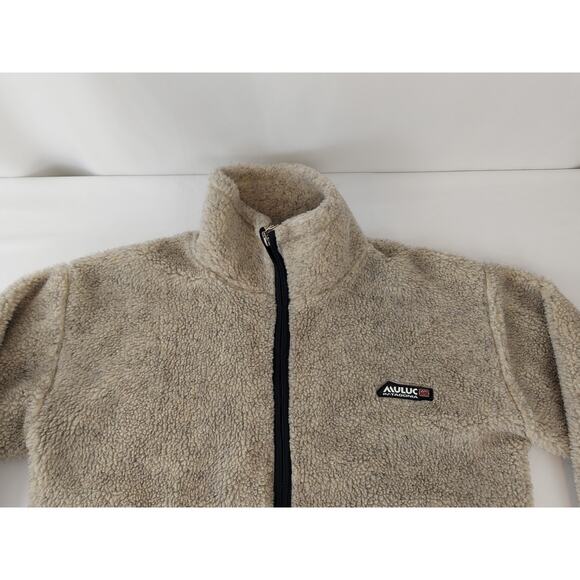 Muluc Patagonia Embroidered Fleece Pile Jacket Men's Small Women's Medium - Picture 2 of 12